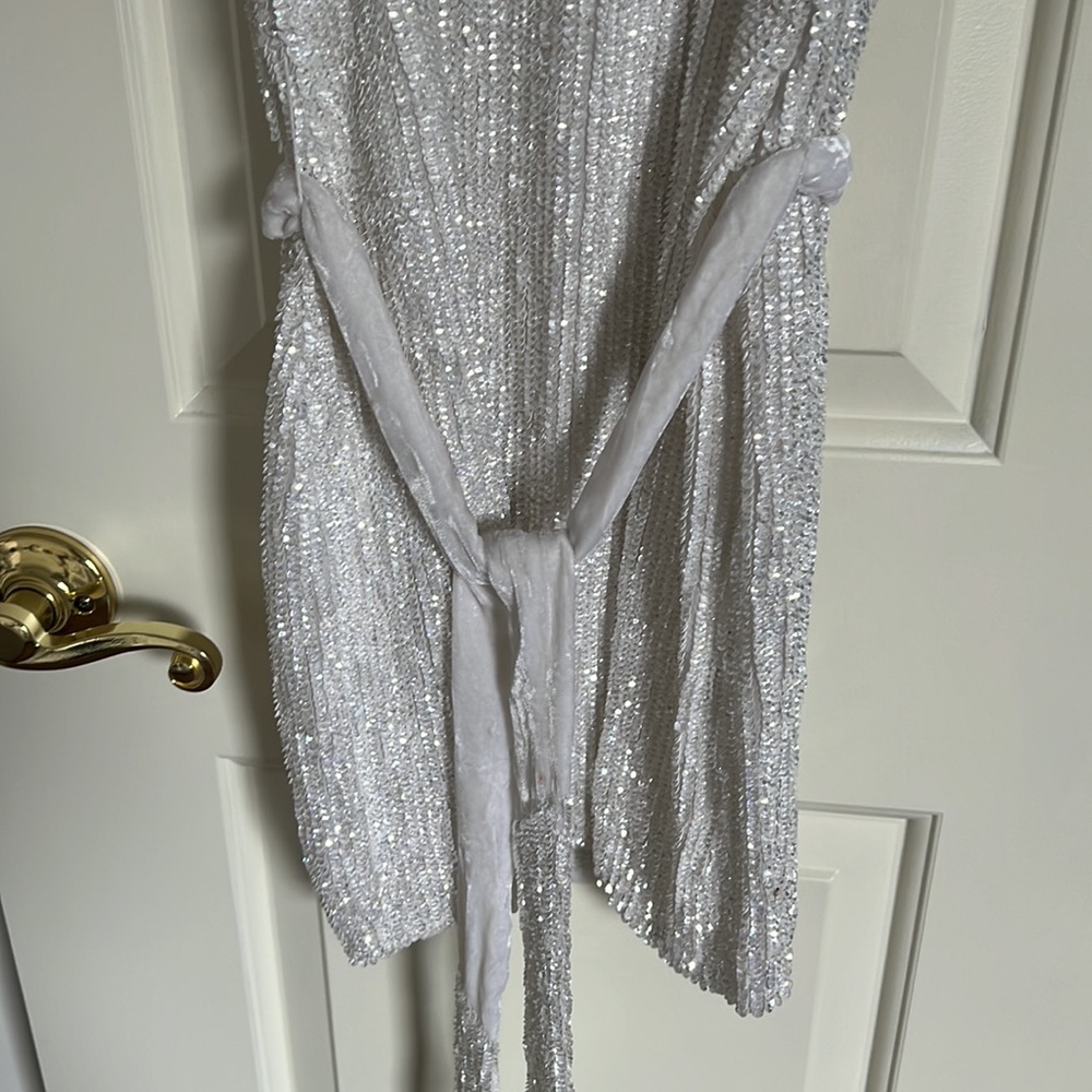 Retrofete White Mini Dress